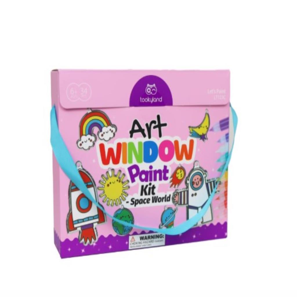 Art Window Paint Kit – Space World